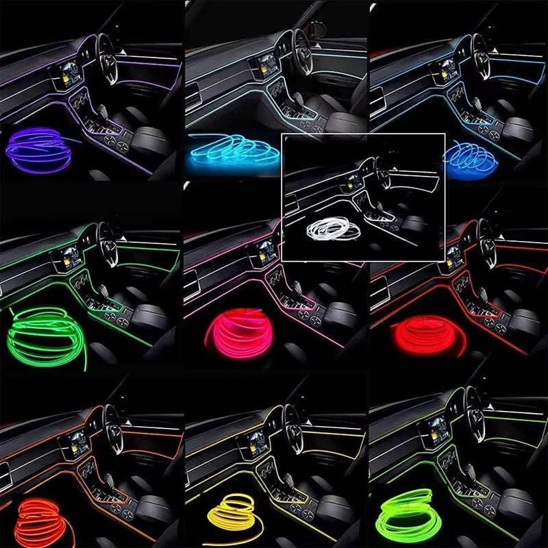 5M Car Interior Glow Strip