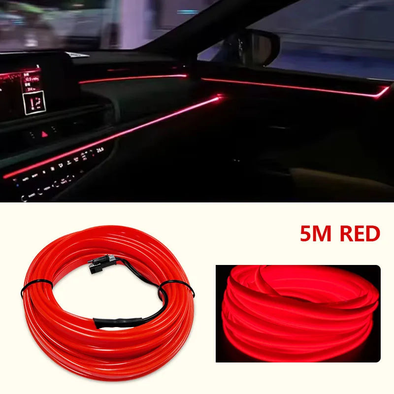 5M Car Interior Glow Strip