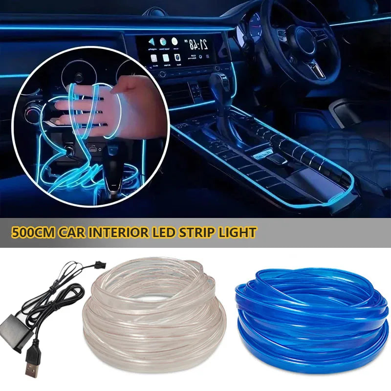 5M Car Interior Glow Strip