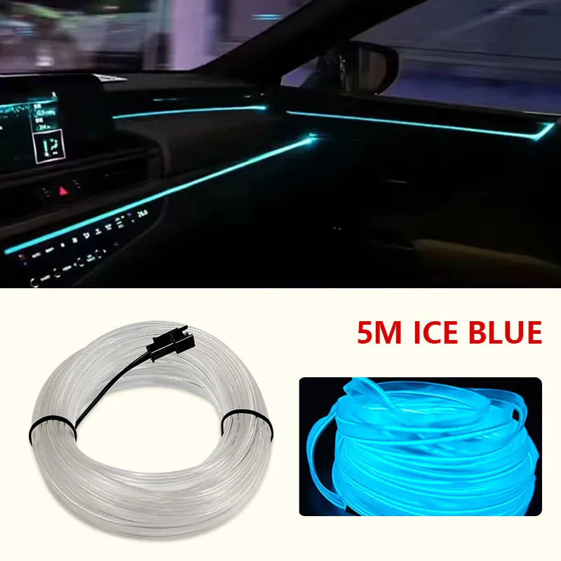 5M Car Interior Glow Strip